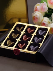 PAVE- NINE PIECE MOLDED HEART COLLECTION