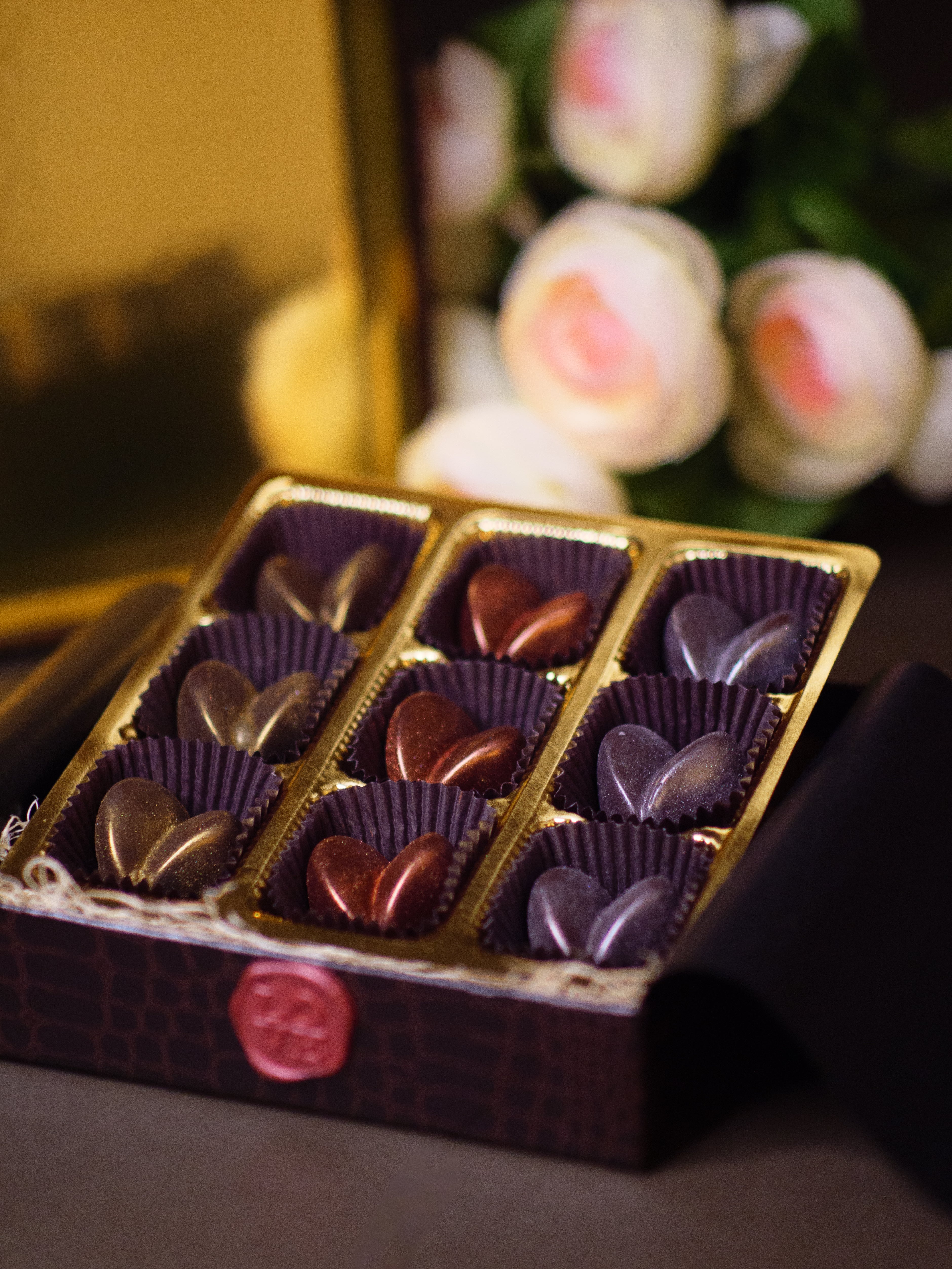 PAVE- NINE PIECE MOLDED HEART COLLECTION