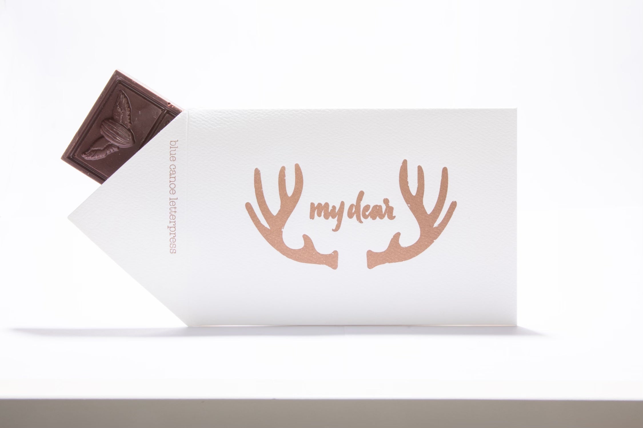 Letterpress Envelope of Love- "my dear"